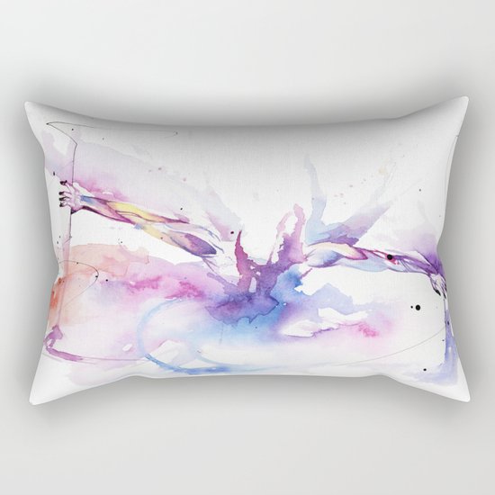 Outside The Picture Rectangular Pillow