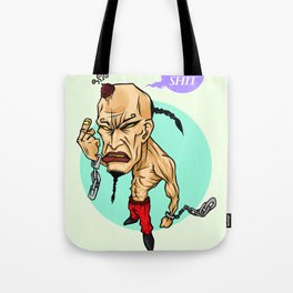 angry guy Tote Bag