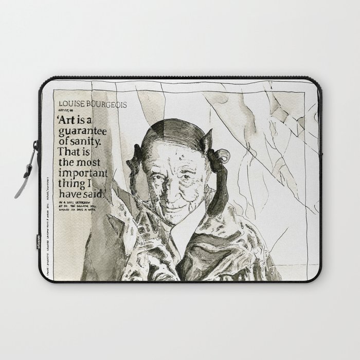 Art is a guarantee of Sanity Laptop Sleeve