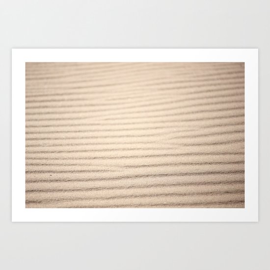 Desert Ocean Art Print