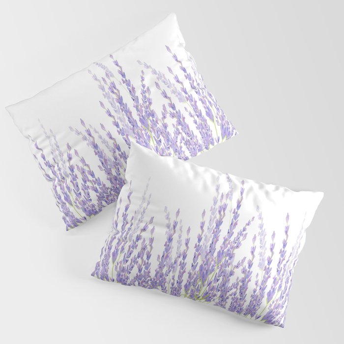 Lavender in the Field Pillow Sham