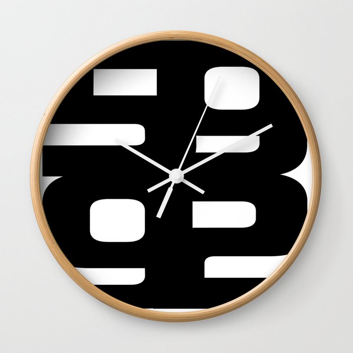 FiftyNine92 Store Logo Wall Clock