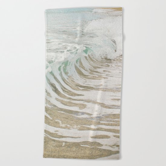 Sea Foam Beach Towel