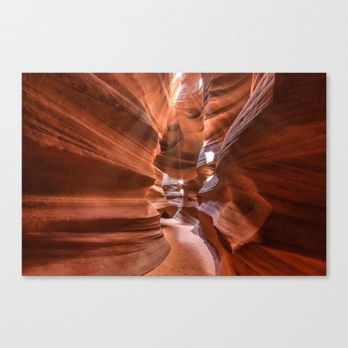 Interior of Antelope Canyon, Arizona, USA Canvas Print