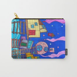 Tipsy Houses I Carry-All Pouch