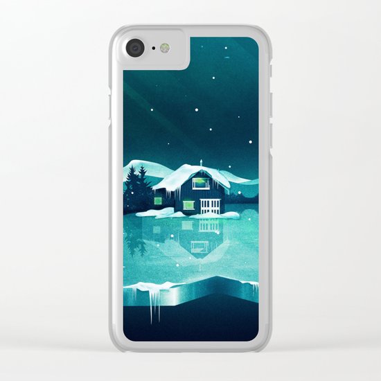 Frozen Magic Clear iPhone Case