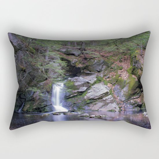 Purgatory Falls NH in May Rectangular Pillow