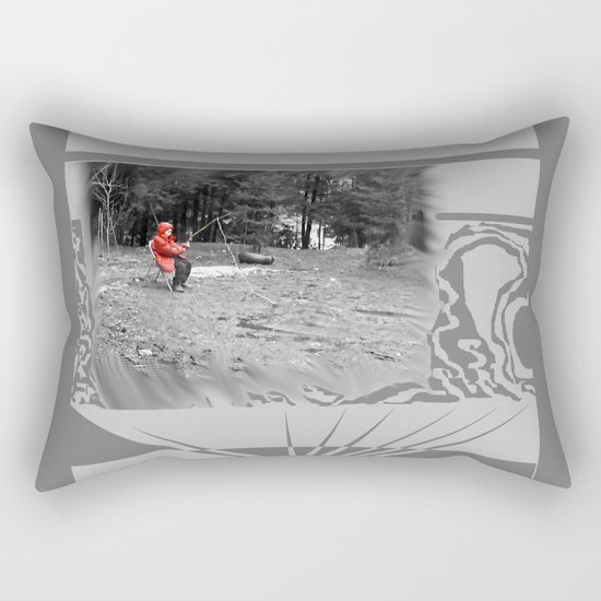 Sad Child Rectangular Pillow