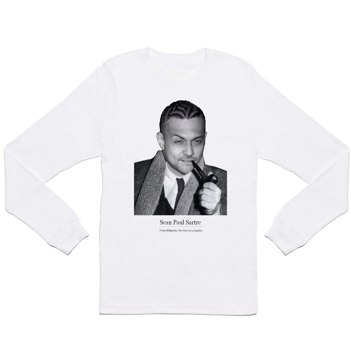 Sean Paul Sartre Long Sleeve T Shirt