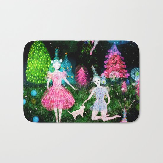 cirque de nuit Bath Mat
