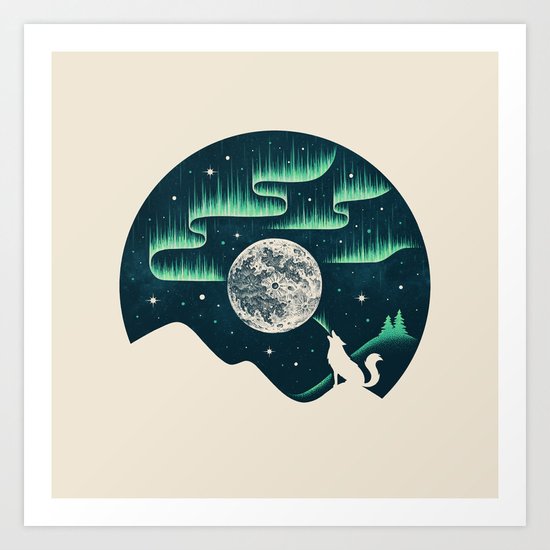 Arctic Tune Art Print