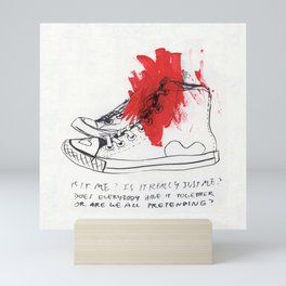 sneakerhead hardsell Mini Art Print