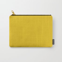 Light Golden Yellow Brown Color Carry-All Pouch
