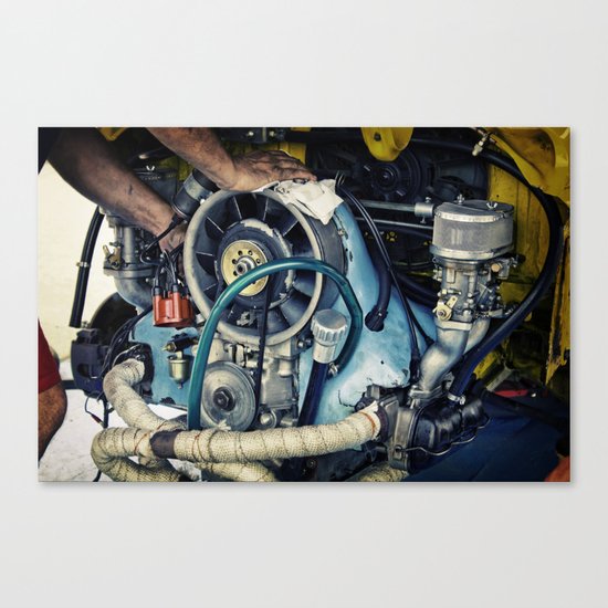 THE MECHANIC Canvas Print