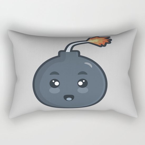 Kawaii Bomb Rectangular Pillow