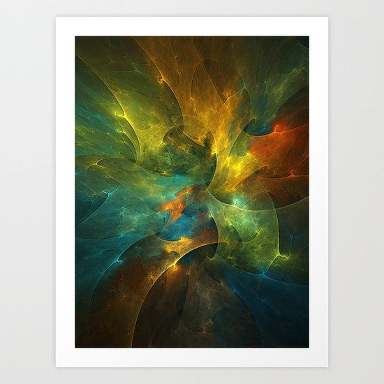 Somewhere in the Universe Art Print