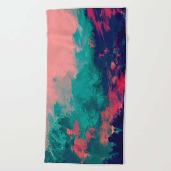 Painted Clouds IV Beach Towel