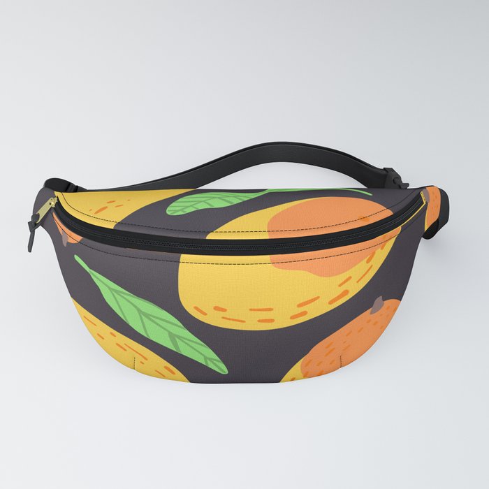 Mango clip art background pattern Fanny Pack