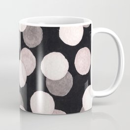 Deep Contrast Dots Pattern Coffee Mug