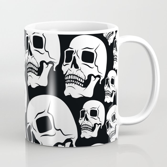 SKULL PATTERN. Coffee Mug