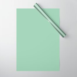 Menthol Green Wrapping Paper