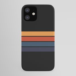 Classic Retro Stripes Design iPhone Case