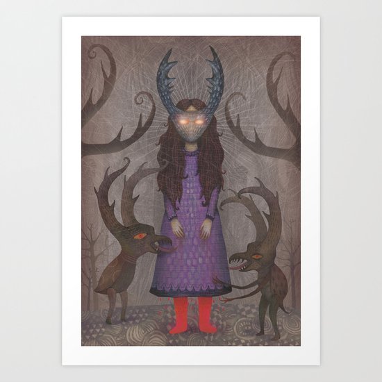 Anticipation of the Little Bride Art Print