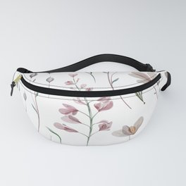 Summer and Flowers Fanny Pack | Handdrawn, Summershapes, Graphics, Pattern, Summerillustrations, Flowerpatterns, Seamless, Colorful, Floralpatterns, Decorative 