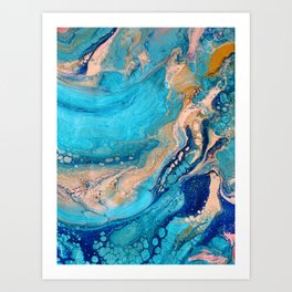 Dirty Pour Art Prints For Any Decor Style Society6
