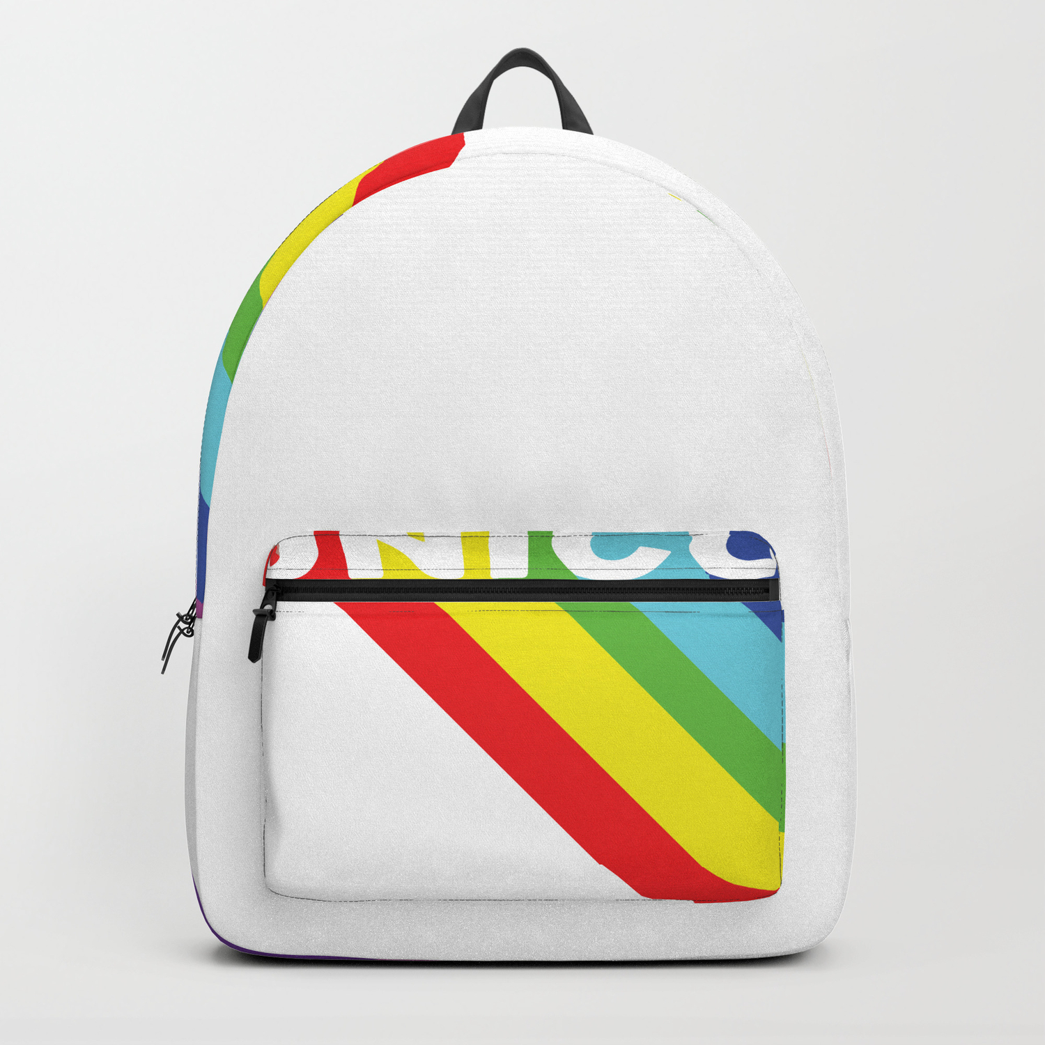 Retro Vintage Rainbow Unicorn Backpack By Noveltymerch Society6