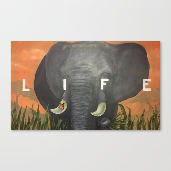 LIFE Canvas Print