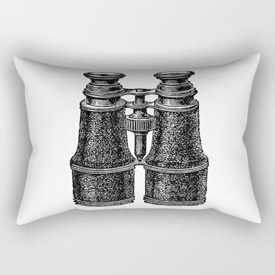 Binoculars 2 Rectangular Pillow