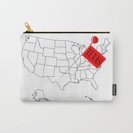 Knob Pin Texas Carry-All Pouch
