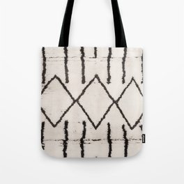 Moroccan Berber Rug Design No.20 - Ivory White Tote Bag