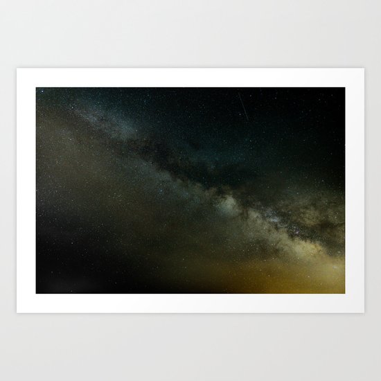 Amazing Galaxy Art Print