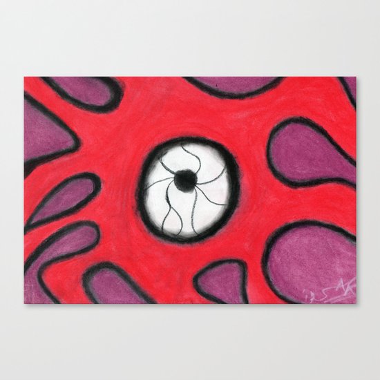 Terror Canvas Print