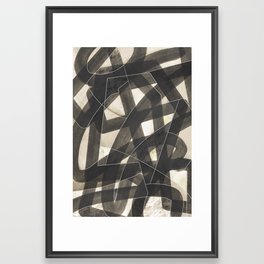 Linework Series: 1 Framed Art Print