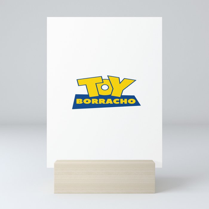 toy borracho Mini Art Print