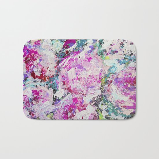 Abstract painting 2 Bath Mat