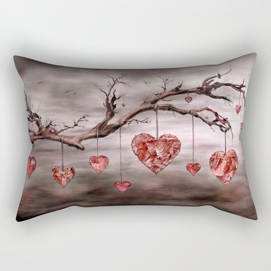 The new love tree Rectangular Pillow