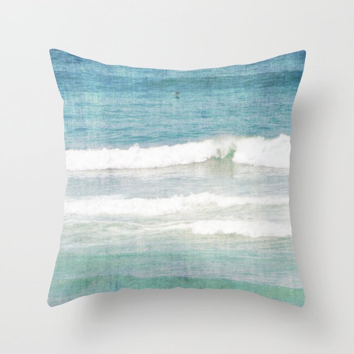 OCEAN Throw Pillow by 