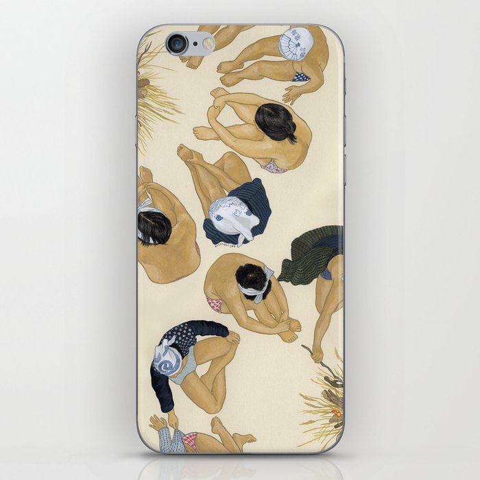 Finding Warmth Together iPhone Skin