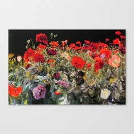 John Singer Sargent - Poppies Canvas Print