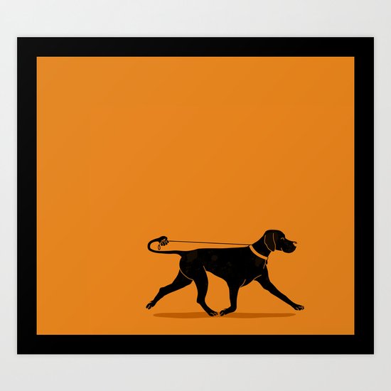 Pointer Art Print
