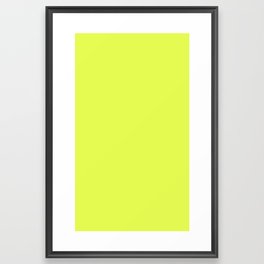 Abstract_NEON_LIGHT_COLOR_MOOD_POP_ART_MINIMALISM_1110A Framed Art Print