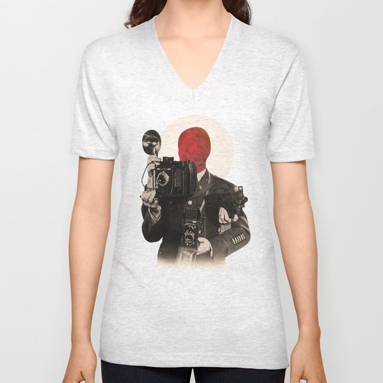 Solar Lens Unisex V-Neck