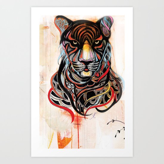 Tiger Art Print