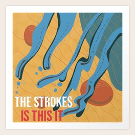 The Strokes Art Prints For Any Decor Style Society6