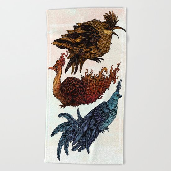 Legendary Birds Beach Towel