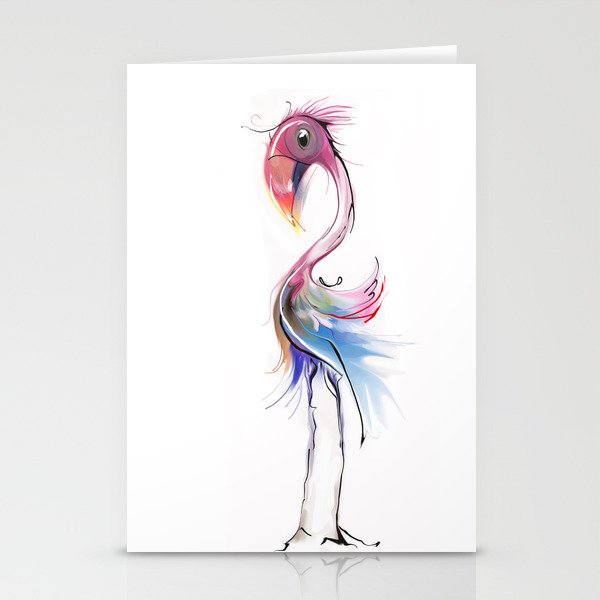flamingo Stationery Cards